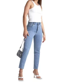 Cheapest 👍 Abrand 👖 Jeans A 94 High Slim Jean Ariane Organic Blue ⭐