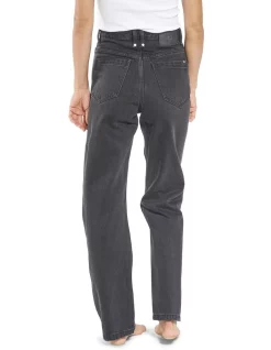 Coupon 🌟 Thrills Pulp Jean In Aged Black 🔥 -High Waist Denim Cry Sale unnamed file 1673