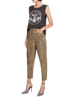 Cheapest 🔔 Sass & Bide The Vertigo High Rise Jean Leopard Multi 🎉 -High Waist Denim Cry Sale unnamed file 1747