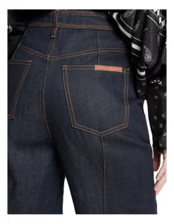 Coupon ⭐ Sass & Bide Soul Kind Of Feeling Neat Fit Flare Dark Indigo ⭐ -High Waist Denim Cry Sale unnamed file 1762