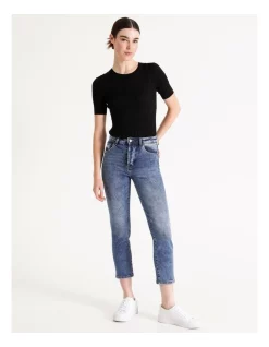 Best deal 🥰 ONLY Scarlett Life Extra High Waist Slim 👖 Jeans Light Blue Denim ❤️ -High Waist Denim Cry Sale unnamed file 1805