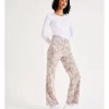 Buy 🥰 Miss Shop Printed Wide Leg Jean In Brown Daydream Squiggle 🛒 -High Waist Denim Cry Sale unnamed file 1820