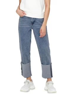 Buy β ONLY Megan Life Fold Up π Jeans In Medium Blue Denim π― 11 Buy β ONLY Megan Life Fold Up π Jeans In Medium Blue Denim π― -High Waist Denim Cry Sale unnamed file 186