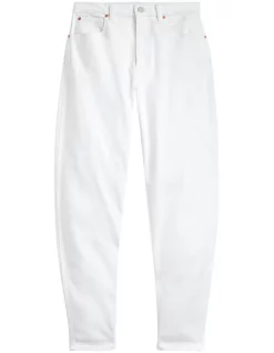Best Pirce ⭐ Polo Ralph Lauren Hudson Jean In White ⌛ -High Waist Denim Cry Sale unnamed file 1879