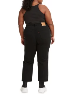 Cheapest ⭐ Levi's Curve Wedgie Straight 👖 Jeans Black Sprout ✔️ -High Waist Denim Cry Sale unnamed file 189