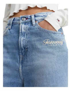 Promo 👍 Tommy 👖 Jeans Claire High Rise Wide Leg 👖 Jeans In Light Blue 🧨 -High Waist Denim Cry Sale unnamed file 1893