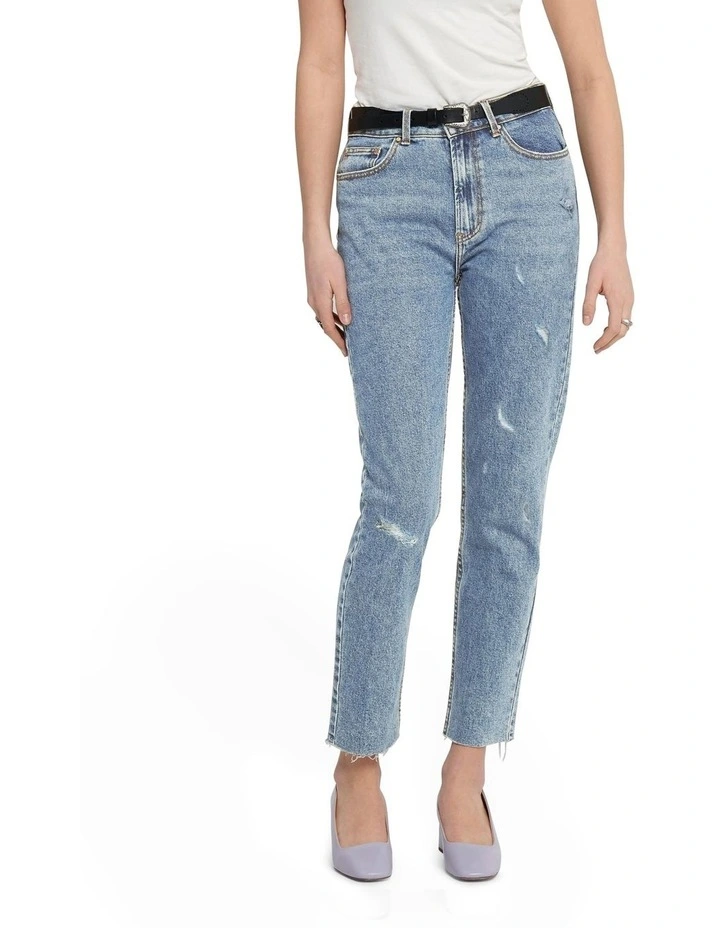 Best Sale π ONLY Emily Life High Waisted Straight Cropped Denim Blue π₯ 3 Best Sale π ONLY Emily Life High Waisted Straight Cropped Denim Blue π₯