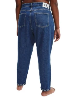 Best Sale 🥰 Calvin Klein 👖 Jeans Plus Mom Jean Medium Blue ✔️ -High Waist Denim Cry Sale unnamed file 1911