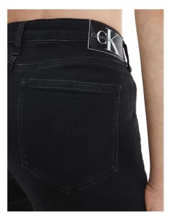 Discount 😉 Calvin Klein 👖 Jeans High Rise Slim In Black 😍 -High Waist Denim Cry Sale unnamed file 1921