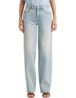 Buy π Lauren Ralph Lauren High-Rise Relaxed Straight Jean In Blue π