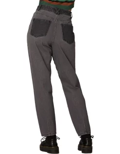 Cheap 🔔 Dangerfield Washed Denim Goth 👖 Jeans Black ⌛ -High Waist Denim Cry Sale unnamed file 1969