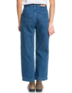 Hot Sale 🌟 Quiksilver Hopeful Land High Waisted 👖 Jeans Medium Blue ❤️ -High Waist Denim Cry Sale unnamed file 1979