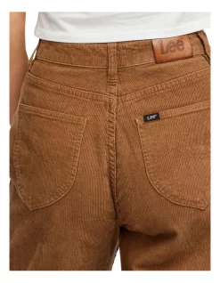 Best deal 🔔 Lee High Baggy 👖 Jeans Tan Cord ✔️ -High Waist Denim Cry Sale unnamed file 1994