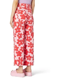 Deals 💯 Gorman Poppy Print Relaxed 👖 Jeans Multi 🔔 -High Waist Denim Cry Sale unnamed file 2005