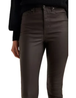 Best Sale 👍 Forever New Bella Cropped High Rise Sculpting Jean In Chocolate 🧨 -High Waist Denim Cry Sale unnamed file 2016