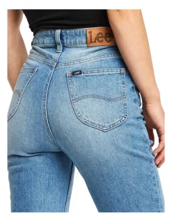 Wholesale 😉 Lee High Moms Jean Blue ❤️ -High Waist Denim Cry Sale unnamed file 2046
