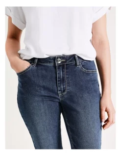 Buy 🎁 Regatta Wardrobe Staple Stretch Crop Denim Jean In Dark Wash ❤️ -High Waist Denim Cry Sale unnamed file 2058