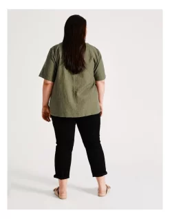 Hot Sale ✔️ Regatta Wardrobe Staple Stretch Crop Denim Jean In Black 💯 -High Waist Denim Cry Sale unnamed file 2085