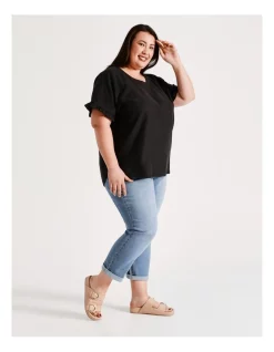 Best reviews of 🤩 Regatta Wardrobe Staple Stretch Crop Denim Jean In Mid Wash 🛒 -High Waist Denim Cry Sale unnamed file 2095