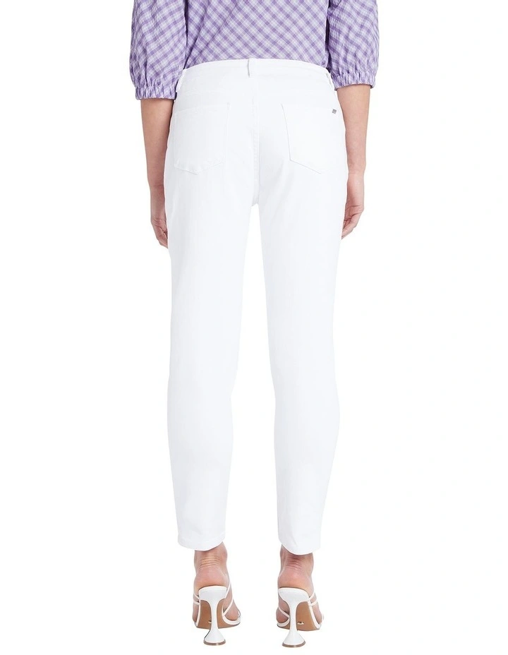 New β¨ David Lawrence Michelle Crop Jean In White π 5 New β¨ David Lawrence Michelle Crop Jean In White π - Image 3