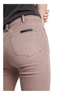 Discount 😀 Sass & Bide New Paradise Kick Flare Cropped Neat Fit Lilac ⌛ -High Waist Denim Cry Sale unnamed file 2119