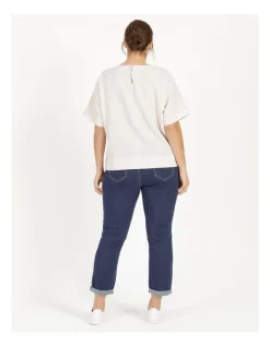 Cheapest 😉 Regatta Wardrobe Staple Denim Crop Jean Dark Blue 🎁 -High Waist Denim Cry Sale unnamed file 2138