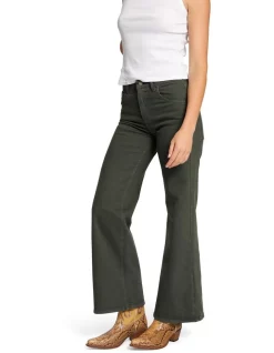 Wholesale ⌛ Emerge 👩 Woman Keith Wide Leg Cargo 👖 Jeans In Forest Green 👏 -High Waist Denim Cry Sale unnamed file 2162