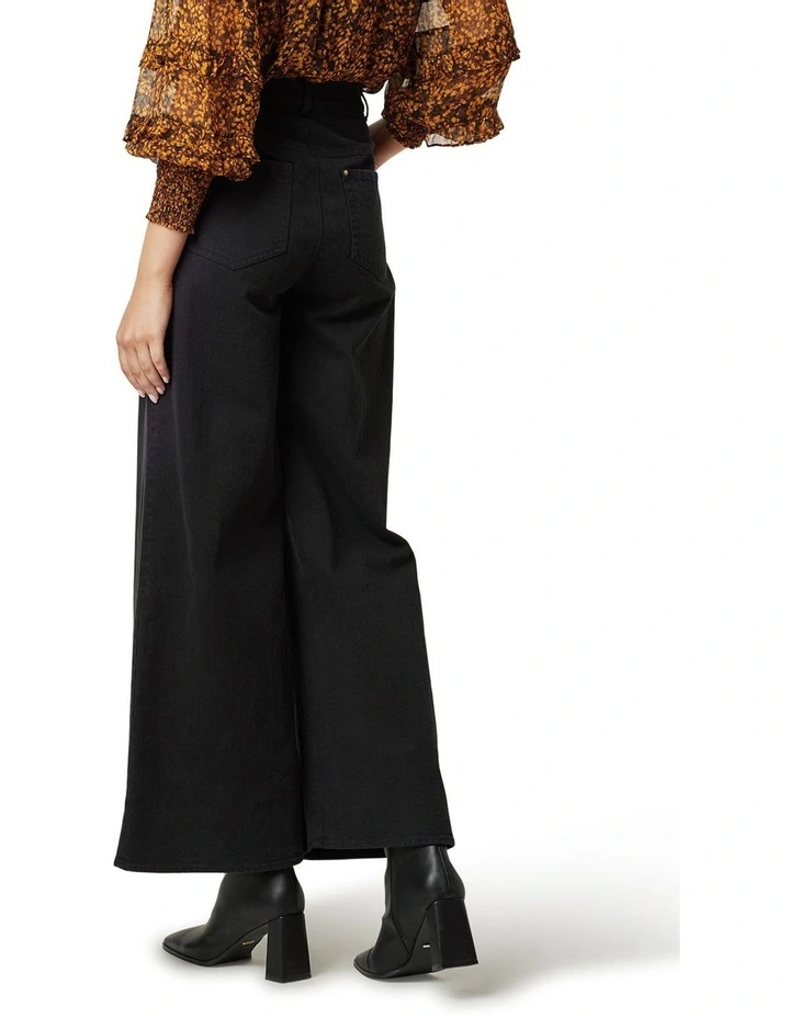 Wholesale π€© Ministry Of Style Escapade Denim Wide Leg Pant In Black π 4 Wholesale π€© Ministry Of Style Escapade Denim Wide Leg Pant In Black π - Image 2