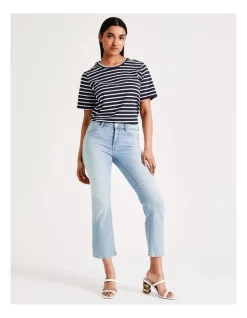 Top 10 🔔 ONLY Kenya Life Mid Sweet Flare 👖 Jeans In Light Blue Denim 🎉 -High Waist Denim Cry Sale unnamed file 2187