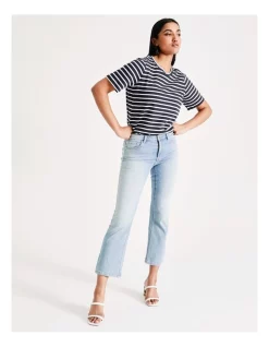 Top 10 🔔 ONLY Kenya Life Mid Sweet Flare 👖 Jeans In Light Blue Denim 🎉 -High Waist Denim Cry Sale unnamed file 2189