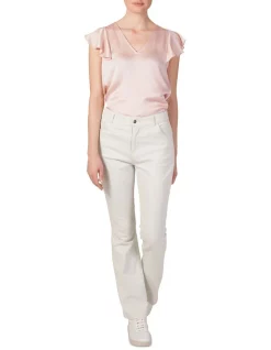 Best Pirce 👏 Skin And Threads High Waisted Denim Flare 🔔