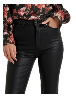 Wholesale 🧨 Forever New Maya Flare Jean Black 🧥 Coated 😀 -High Waist Denim Cry Sale unnamed file 2260