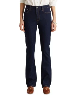 Cheapest 🛒 Lauren Ralph Lauren High-Rise Bootleg Jean 🥰