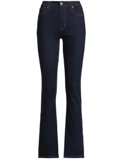 Cheapest 🛒 Lauren Ralph Lauren High-Rise Bootleg Jean 🥰 -High Waist Denim Cry Sale unnamed file 2273