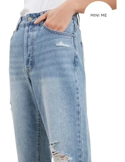 Cheap 👍 Seed Heritage Core Boyfriend Jean Mid Vintage Wash ⌛ -High Waist Denim Cry Sale unnamed file 2292