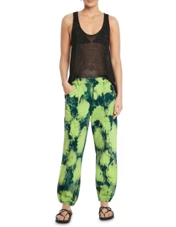 Wholesale 👍 Sass & Bide Neon Glory Relaxed Baggy Jean In Indigo/Neon Green ⌛