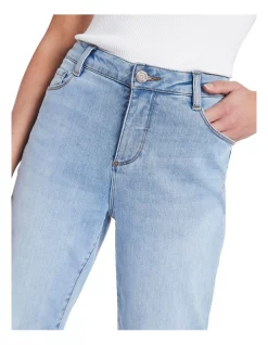 Cheap 👏 Marcs Girlfriend Jean In Light Wash 🎉 -High Waist Denim Cry Sale unnamed file 231
