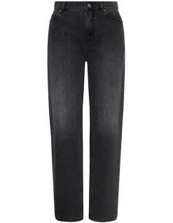 Discount 👍 Sass & Bide Stolen Boyfriend Jean In Washed Black 😉 -High Waist Denim Cry Sale unnamed file 2322