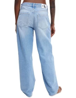 Best deal 😉 Calvin Klein 👖 Jeans 90s Straight Jean In Light Blue 🎉 -High Waist Denim Cry Sale unnamed file 2340