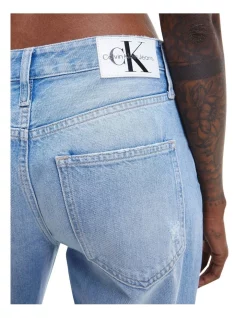 Best deal 😉 Calvin Klein 👖 Jeans 90s Straight Jean In Light Blue 🎉 -High Waist Denim Cry Sale unnamed file 2341