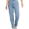 Outlet ❤️ Riders By Lee High Waist Mom Jean In Whisper Blue 🛒