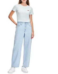 Best Pirce ⭐ Levi's Baggy Dad 👖 Jeans In Light Indigo 🎁 -High Waist Denim Cry Sale unnamed file 2350