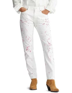 Top 10 π Polo Ralph Lauren Pink Pony Avery Boyfriend Jean π