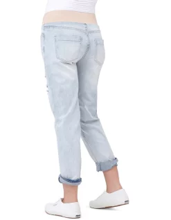 Budget ⭐ Ripe Baxter Boyfriend Jean In Fade Blue 🥰 -High Waist Denim Cry Sale unnamed file 267