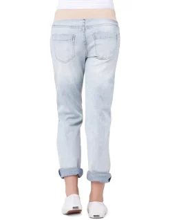 Budget ⭐ Ripe Baxter Boyfriend Jean In Fade Blue 🥰 -High Waist Denim Cry Sale unnamed file 268