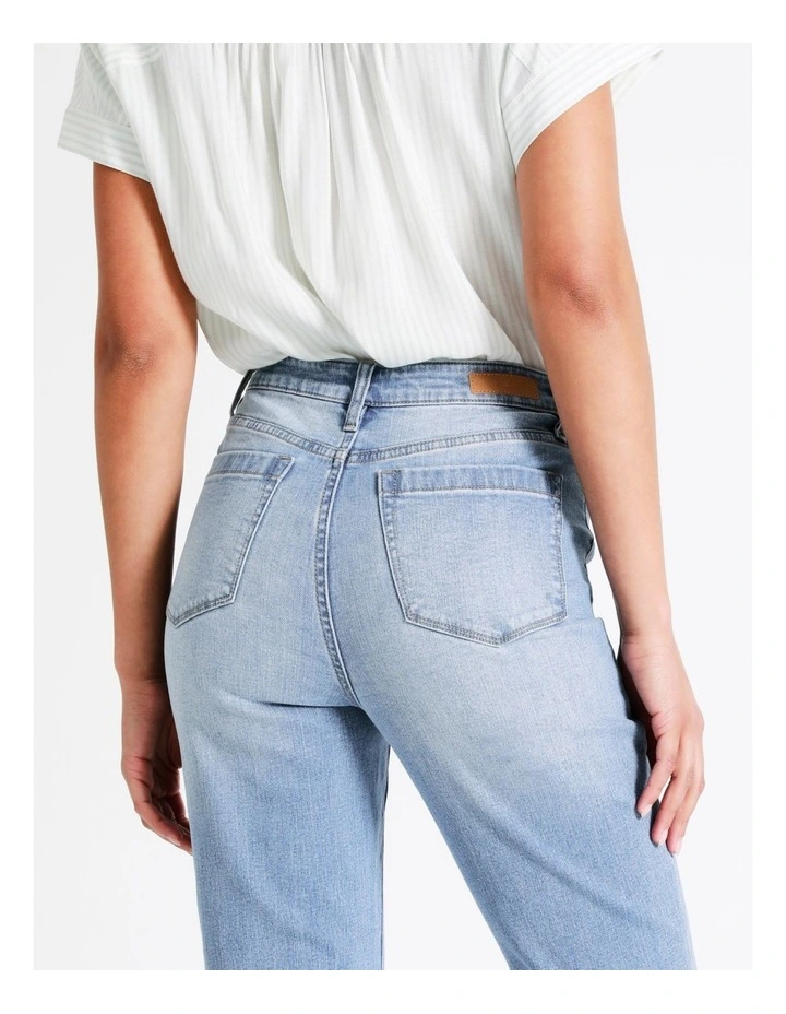 Promo π Grab Denim Recycled Blend Billie Straight Jean In Blue π₯ 4 Promo π Grab Denim Recycled Blend Billie Straight Jean In Blue π₯ - Image 2