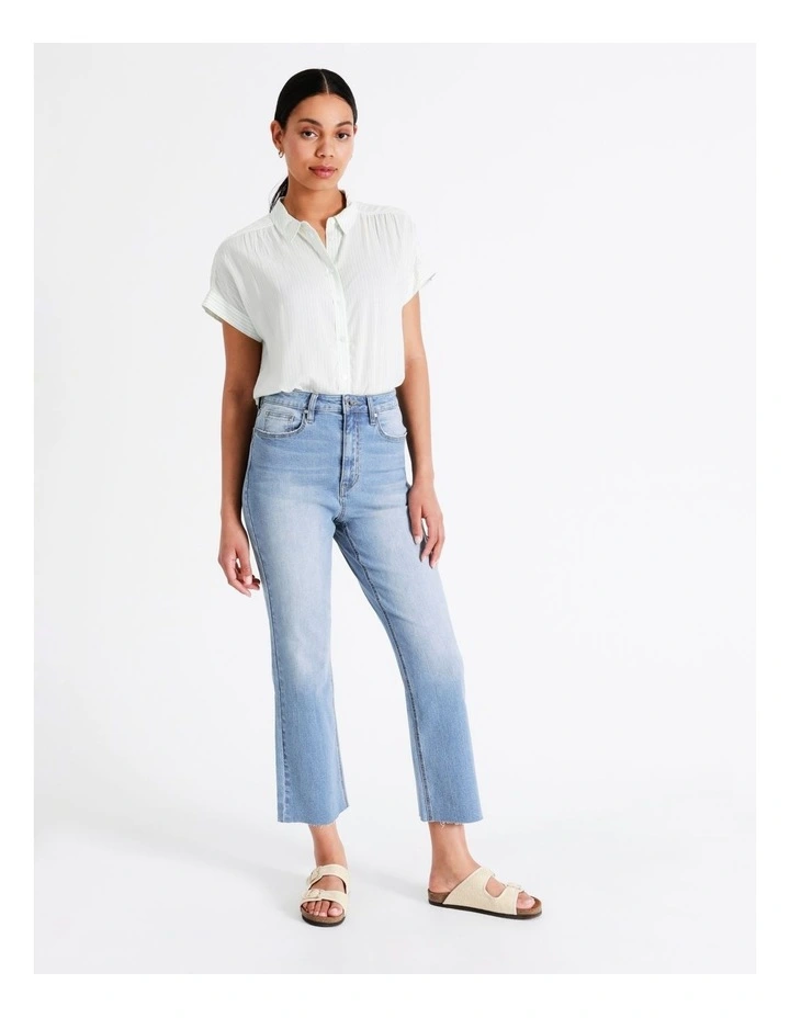 Promo π Grab Denim Recycled Blend Billie Straight Jean In Blue π₯ 5 Promo π Grab Denim Recycled Blend Billie Straight Jean In Blue π₯ - Image 3