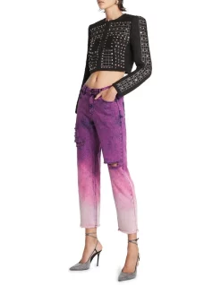Best Pirce 🎁 Sass & Bide Present Tense Straight Leg Jean In Washed Magenta 🧨 -High Waist Denim Cry Sale unnamed file 302