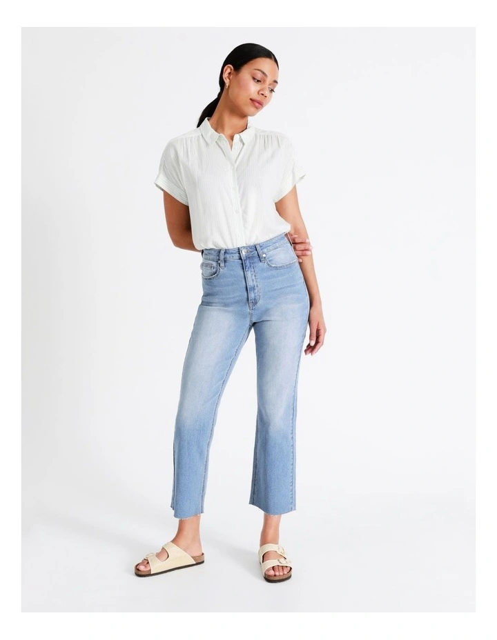 Promo π Grab Denim Recycled Blend Billie Straight Jean In Blue π₯ 7 Promo π Grab Denim Recycled Blend Billie Straight Jean In Blue π₯ - Image 5