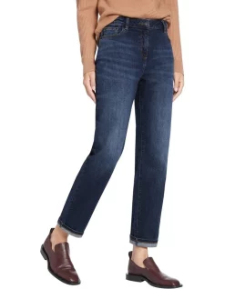 Hot Sale π David Lawrence Freja Mom Jean Dark Rinse π